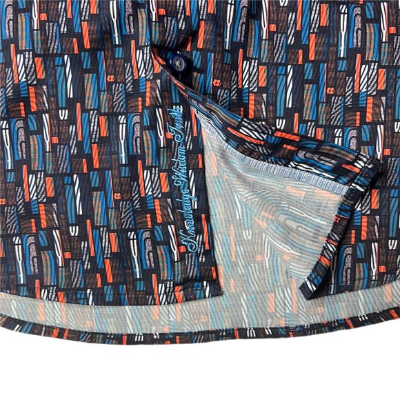 NWT Robert Graham Devonport Long Sleeve Classic Fit Stretch Shirt XL - Picture 6 of 9